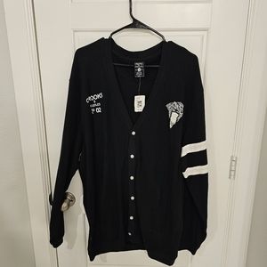Crooks & Castles 2XL Cardigan Sweater